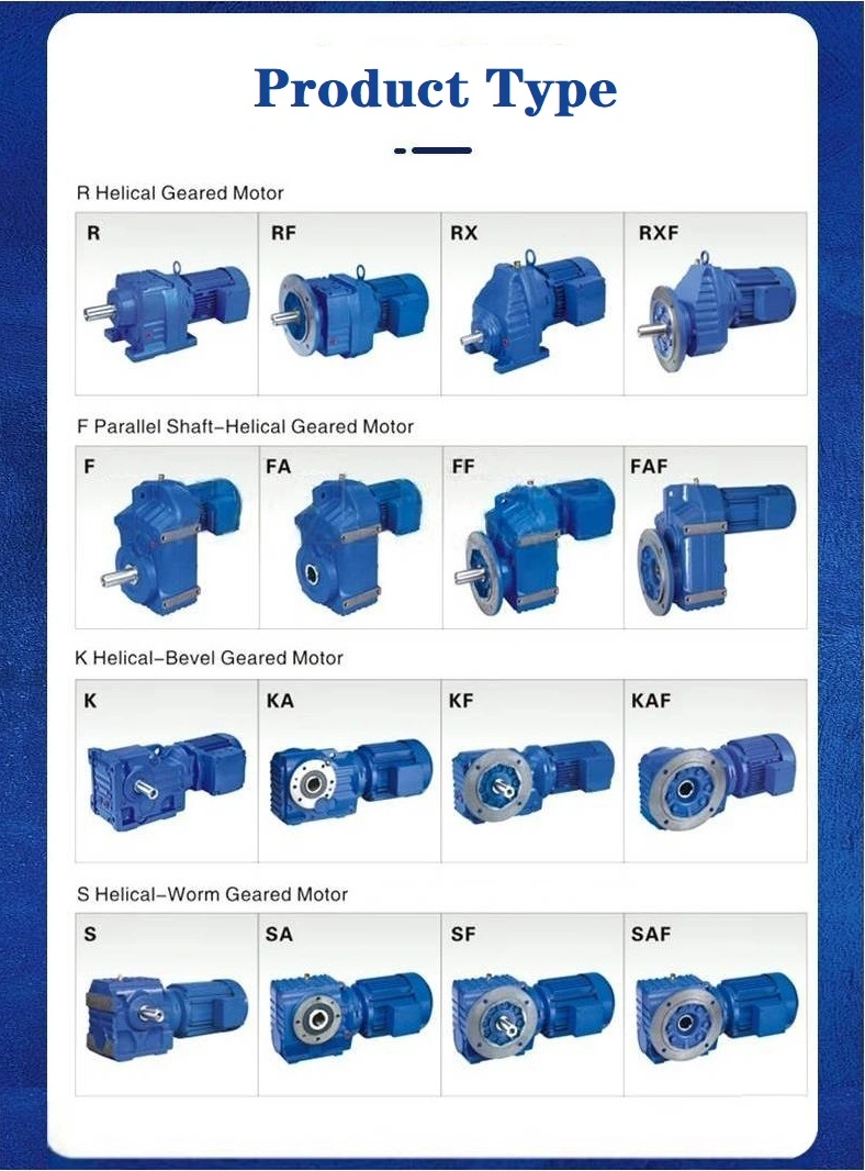 Parallel-Shaft Helical Gear Geared Motor Reducer for Fan Drives in Cooling Towers