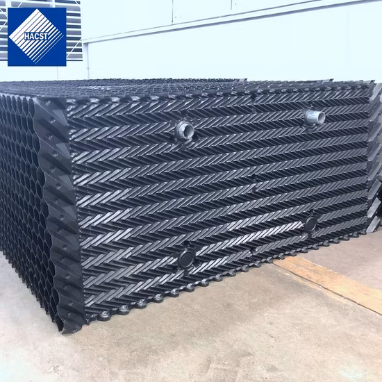 Width 850mm 1000mm Cross-Flow Cooling Tower Infill /Square Cooling Tower Fill