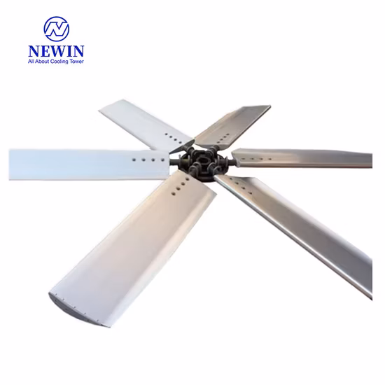 Newin Aluminum Alloy Fan/Fan Blade/Fans/Ceatrifugal Fans/ Smooth Flow Fans/for Cooling Tower