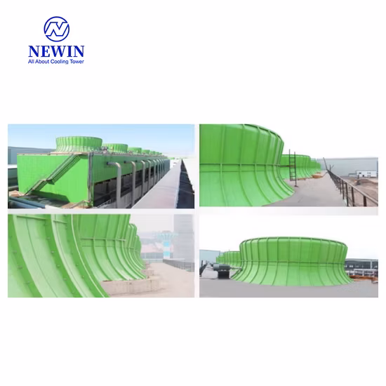 Cooling Tower Fiberglass Reinforced Polyester Fan Stacks