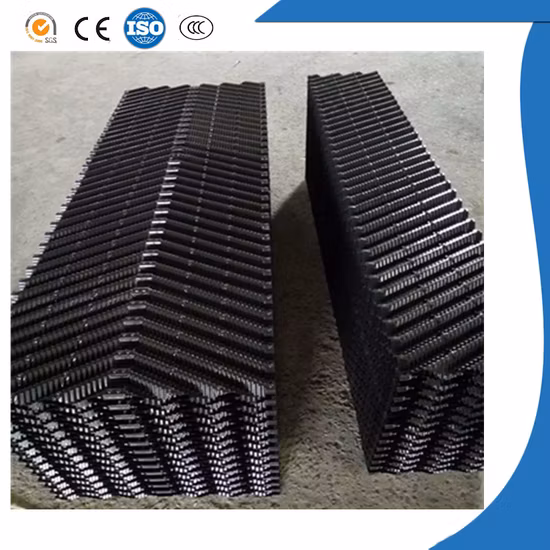 High Quality Ultra-High PVC Rolled Cooling Tower Fill Round Type Round Counterflow Cooling Tower Fills