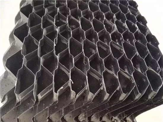 Coil Type PVC Infill Round Cooling Tower Fill