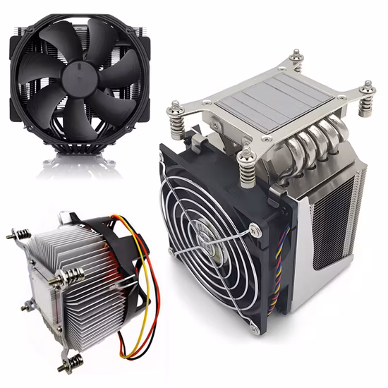 Noctua Nh-D15 6 Heat Pipe CPU Radiator Double Tower Double Cooling Fan Silent for Intel 115X 2011 2066 AMD Am4