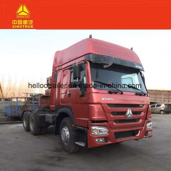 Sinotruk HOWO Tractor Truck Head with 420HP Enginen Trailer Head