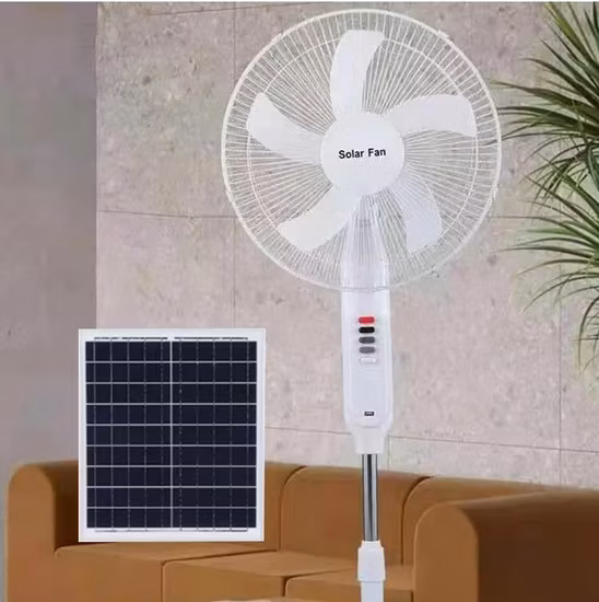 Rotate Remote Wireless Cooling Stand LED Twin Double Tower USB Rechargeable Fan with Light